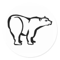 Polar Bear stickers