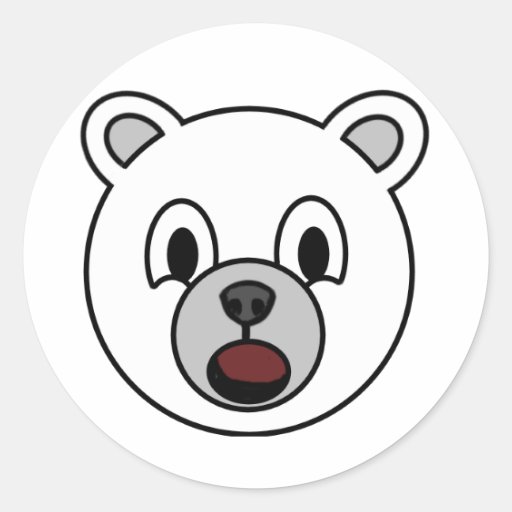 polar bear stickers | Zazzle