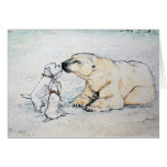 Polar Bear Westies Greeting Cards