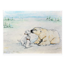 Polar Bear Westies postcards