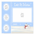 Polar Bear Winter Scrapbook Page posters