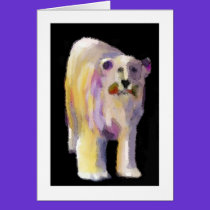 Polar Bear with Fish cards
