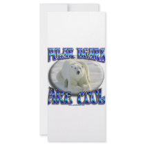 POLAR BEARS ARE COOL_APLHA rack cards by cabinfeverdavid POLAR BEARS ARE COOL_APLHA rack cards