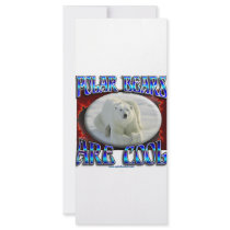 POLAR BEARS ARE COOL ii Customized Rack Card