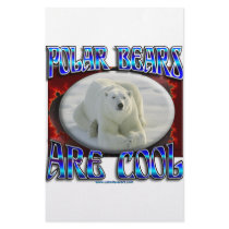 POLAR BEARS ARE COOL ii Stationery Paper