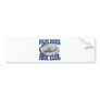 POLAR BEARS ARE COOL_MAMA WITH BABIES BUMPER STICKERS