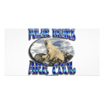 POLAR BEARS ARE COOL_ MAMA WITH BABY PHOTO CARD