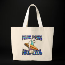 POLAR BEARS ARE COOL _ SURFER BEAR bags