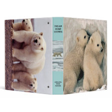 Polar bears binder binder