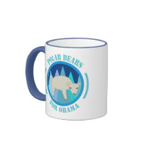 Polar Bears for Obama Mugs