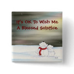 Polar Bears It's Ok Button