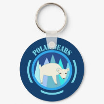 Polar Bears Keychain