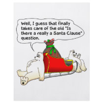 POLAR BEARS LIKE SANTA flyers