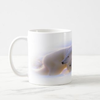 polar bears mug mug