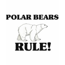 POLAR BEARS Rule! t-shirts by AnimalShirts POLAR BEARS Rule! t-shirts