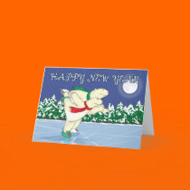 Polar Bears Skating cards by nassosvakalis Polar Bears Skating cards