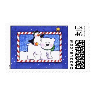 Polar Buddies stamp