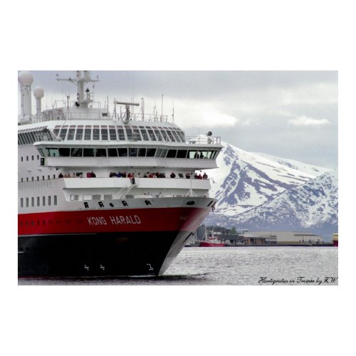 Polar Cruiseship Poster print