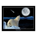 "POLAR MOON" Art Print or Poster by RavenSpiritPrints "POLAR MOON" Art Print or Poster