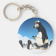 Polar Penguin Keychain