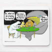 POLAR POKER mousepads by cabinfeverdavid POLAR POKER mousepads