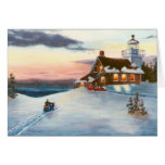 Polaris Sunset Blank Card