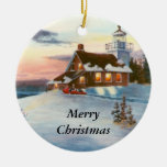 Polaris Sunset Christmas Ornament