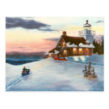 Polaris Sunset Postcard