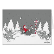 Polarized Times Greeting Card