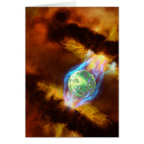 Polarizing of Lycos 4 Greeting Card