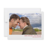 Polaroid Christmas Flat Card Custom Announcement