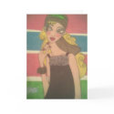 polaroid girl cards by REPETITION polaroid girl cards