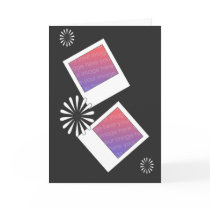 Polaroid Photos Mothers Day  Card cards
