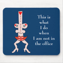 Pole dancer mousepads