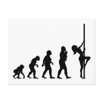 Pole Dancer Post Cards