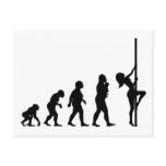 Pole Dancer Post Cards