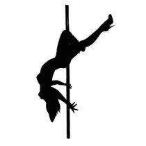 Pole Dancer Sillouette photo sculptures by hovelchick Pole Dancer Sillouette photo sculptures