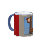 Pole Penthouses, Bird Houses Coffee Tea Mug