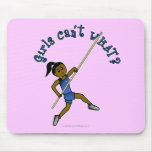 Pole Vault - Blue (Dark) Mousepads