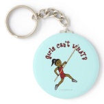Pole Vault - Red (Dark) Key Chains