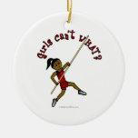 Pole Vault - Red (Dark) Ornaments