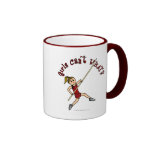 Pole Vault - Red (Light) Mugs