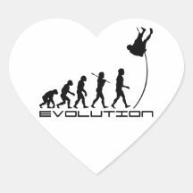 Pole Vault Sport Evolution Art Stickers