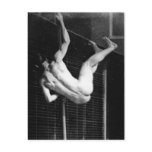 Pole Vaulter - Muybridge Vintage Photo 1885 Post Cards
