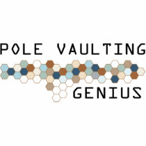 Pole Vaulting Genius photo sculptures