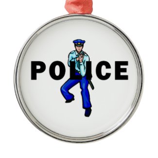 Police Christmas Ornaments For Holidays