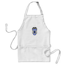 Police badge aprons