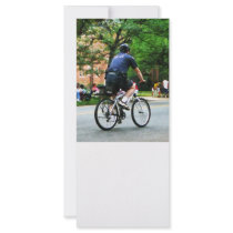 Police Bicycle Patrol Rack Card