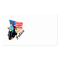 Police Bikers Business Cards