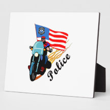Police Bikers Plaques